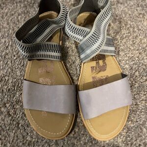 Women’s Sorel slip on sandals